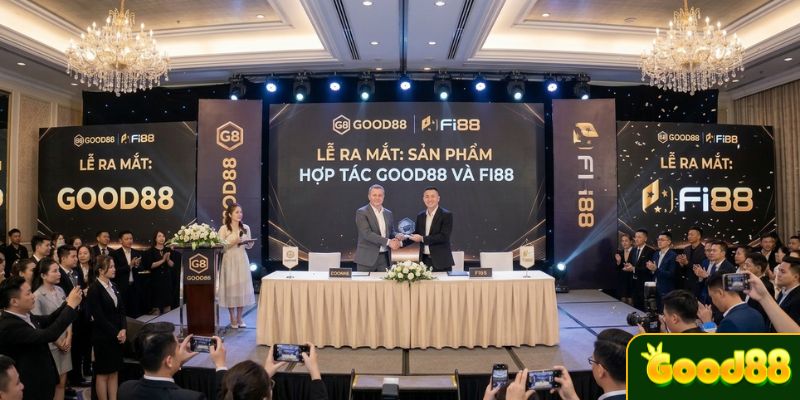 GOOD88 Hợp Tác Với FI88 - Sự Kết Hợp Đột Phá Ngành Cá Cược 2026 - POVIP